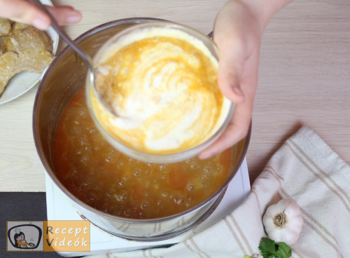 Bakonyi sertésszelet recept, bakonyi sertésszelet elkészítése 11. lépés