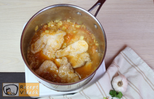 Bakonyi sertésszelet recept, bakonyi sertésszelet elkészítése 9. lépés