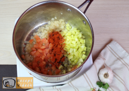 Bakonyi sertésszelet recept, bakonyi sertésszelet elkészítése 7. lépés