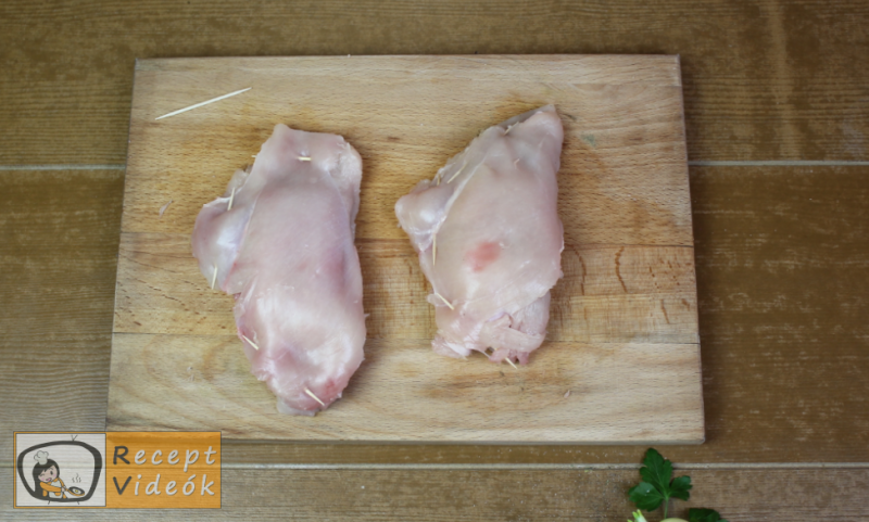 Cordon bleu recept, cordon bleu elkészítése 7. lépés