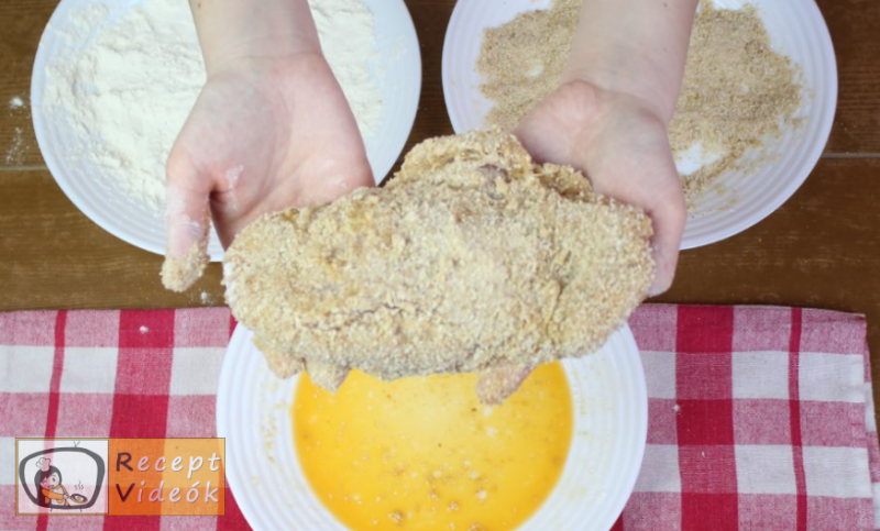 Cordon bleu recept, cordon bleu elkészítése 8. lépés