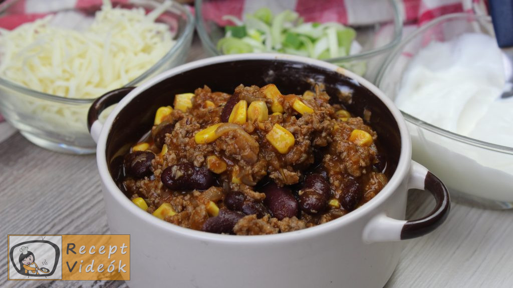 Mexikói chilis bab recept, mexikói chilis bab elkészítése - Recept Videók