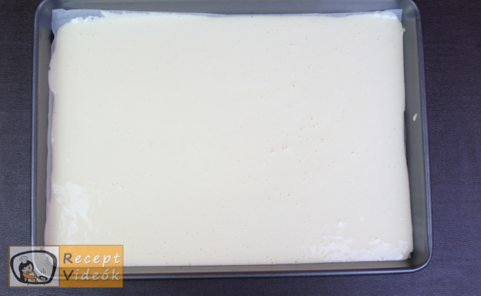 Epres-krémsajtos torta recept, epres-krémsajtos torta elkészítése 3. lépés