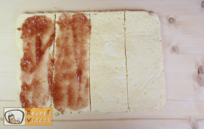 Epres-krémsajtos torta recept, epres-krémsajtos torta elkészítése 7. lépés