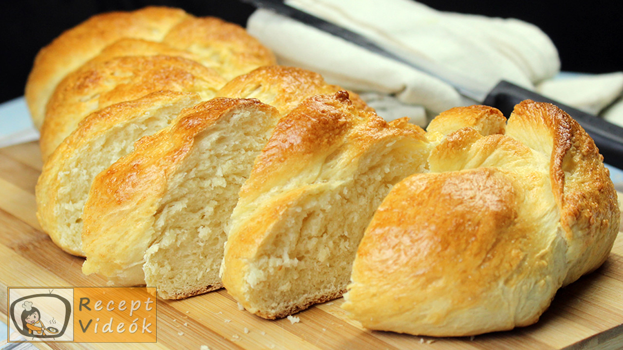 Fonott kalács recept, fonott kalács elkészítése - Recept Videók Fonott kalács recept, fonott kalács elkészítése - Recept Videók