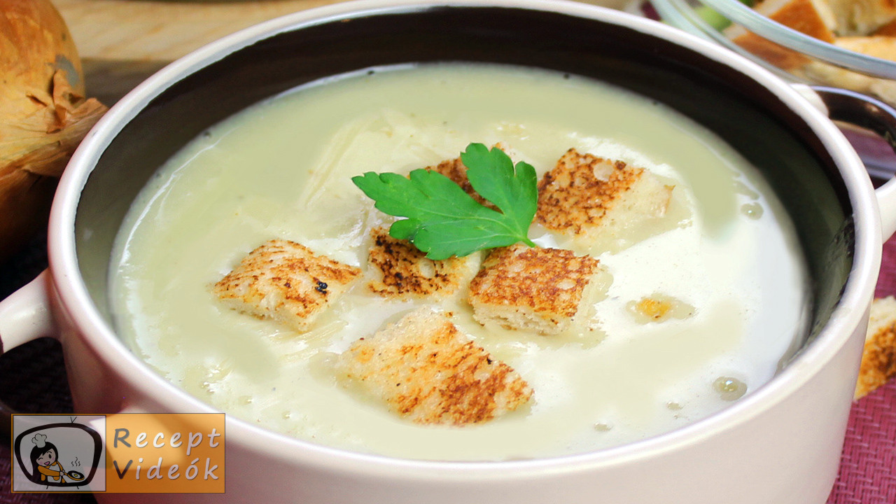 Francia hagymaleves recept, francia hagymaleves elkészítése - Recept Videók