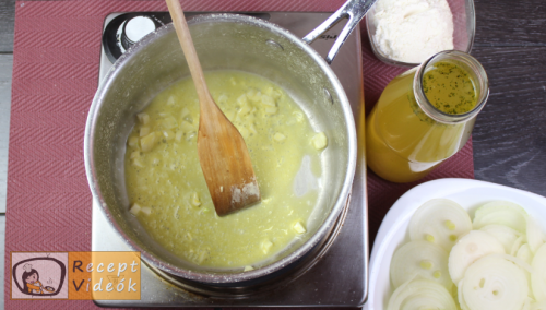 Francia hagymaleves recept, francia hagymaleves elkészítése 1. lépés