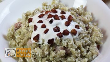 Juhtúrós sztrapacska recept, juhtúrós sztrapacska elkészítése - Recept Videók