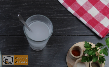 Házi kenyér recept, házi kenyér elkészítése 3. lépés