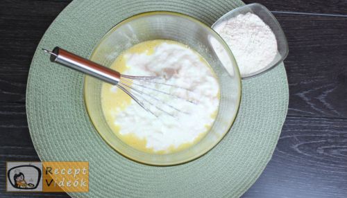 Kefires prósza recept, kefires prósza elkészítése 2. lépés