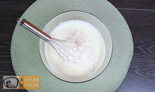 Kefires prósza recept, kefires prósza elkészítése 3. lépés