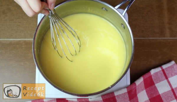 Krémes recept, krémes elkészítése 5. lépés