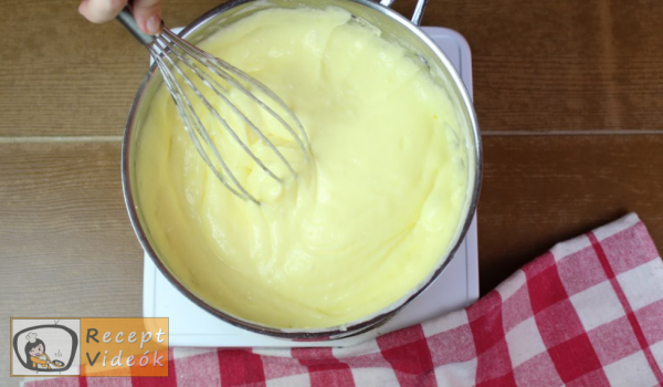 Krémes recept, krémes elkészítése 6. lépés