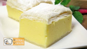 Krémes recept, krémes elkészítése - Recept Videók