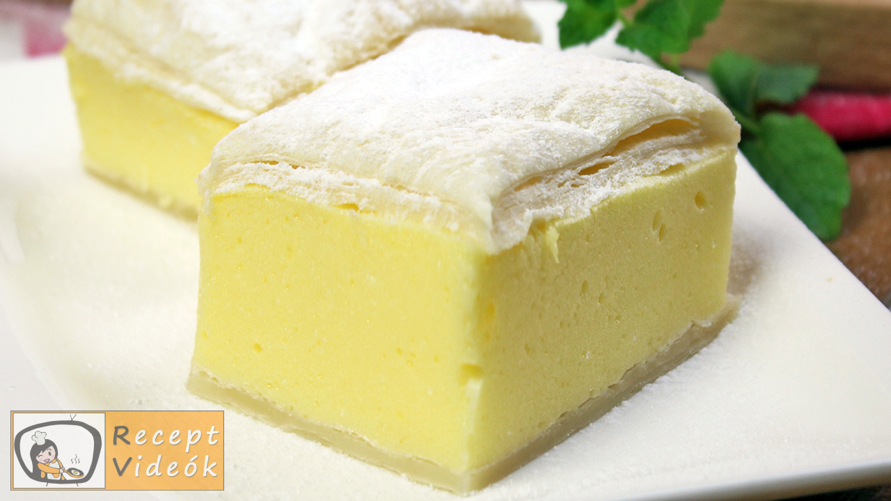 Krémes recept, krémes elkészítése - Recept Videók Krémes recept, krémes elkészítése - Recept Videók