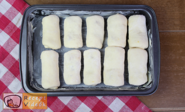 Lekváros bukta recept, lekváros bukta elkészítése 10. lépés