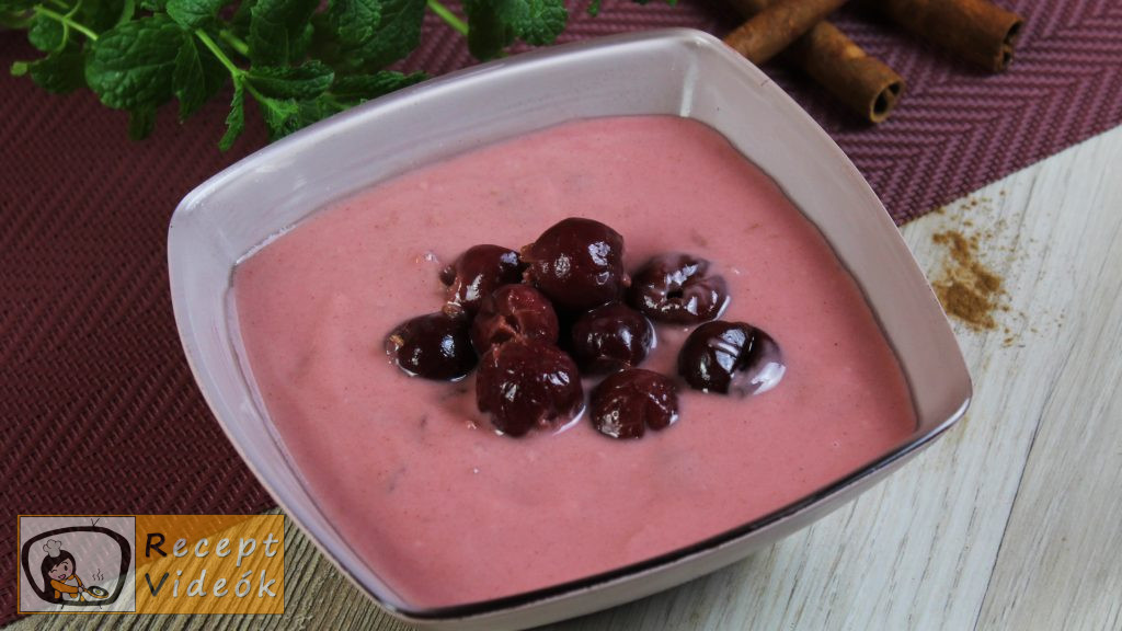 Meggyszósz (meggymártás) recept, meggyszósz (meggymártás) elkészítése - Recept Videók