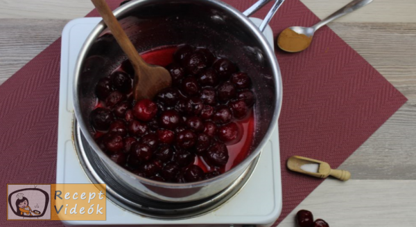 Meggyszósz (meggymártás) recept, meggyszósz (meggymártás) elkészítése 1. lépés