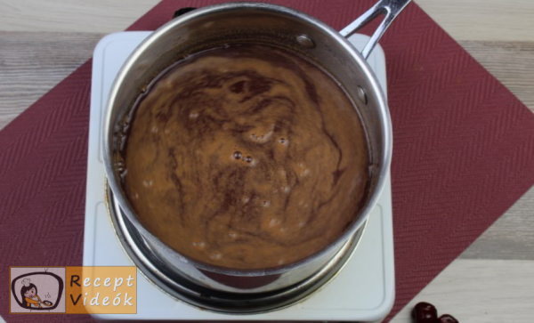 Meggyszósz (meggymártás) recept, meggyszósz (meggymártás) elkészítése 4. lépés