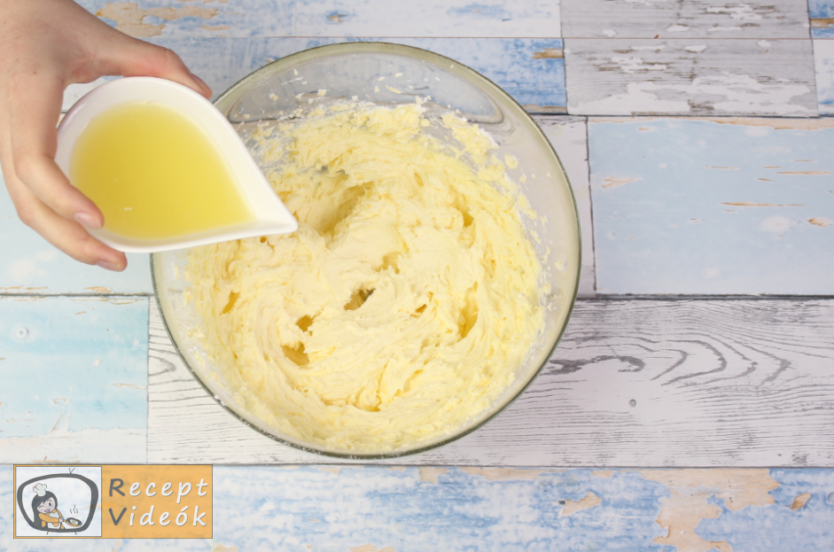 Mimóza szelet recept, mimóza szelet elkészítése 6. lépés