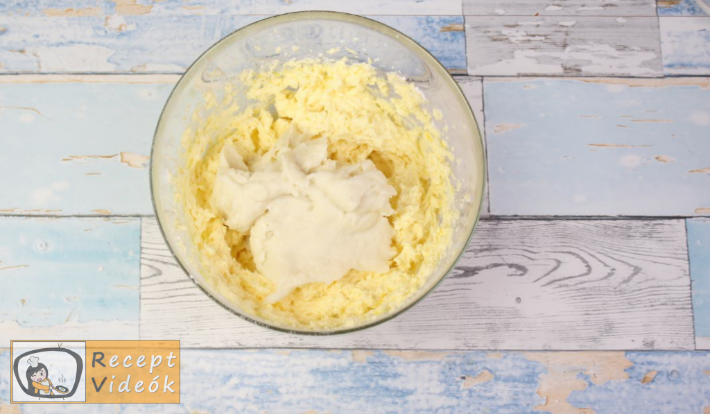 Mimóza szelet recept, mimóza szelet elkészítése 8. lépés