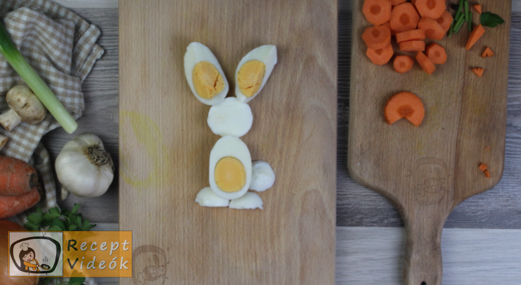 Húsvéti diy kreatív recept ötletek, asztaldíszek - húsvéti kreatív reggeli 8. lépés
