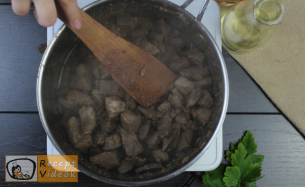 Resztelt máj recept, resztelt máj elkészítése 2. lépés