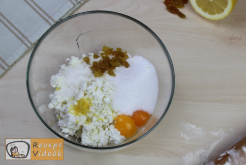 Rákóczi túrós recept, rákóczi túrós elkészítése 5. lépés