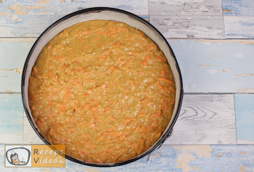 Répatorta recept, répatorta elkészítése 7. lépés