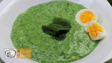 Spenótfőzelék recept, spenótfőzelék elkészítése - Recept Videók