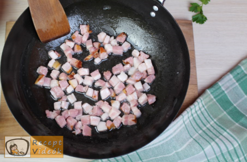 Juhtúrós sztrapacska recept, juhtúrós sztrapacska elkészítése 8. lépés