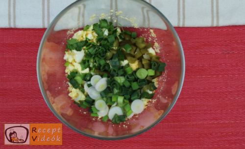 Húsvéti diy kreatív recept ötletek, asztaldíszek - Tojáskrém recept 2. lépés