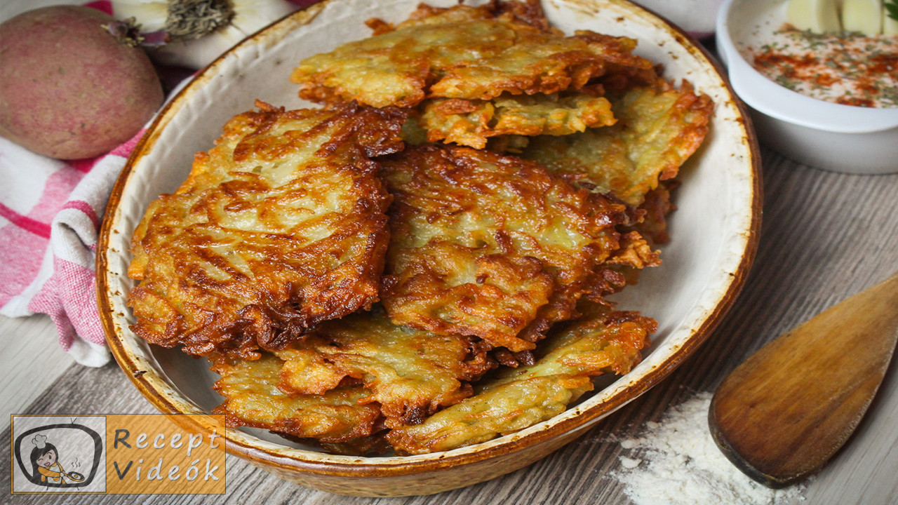 Tócsni recept, tócsni elkészítése - Recept Videók