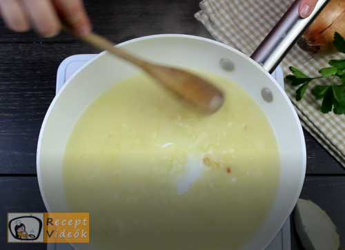 Zellerkrémleves recept, zellerkrémleves elkészítése 4. lépés
