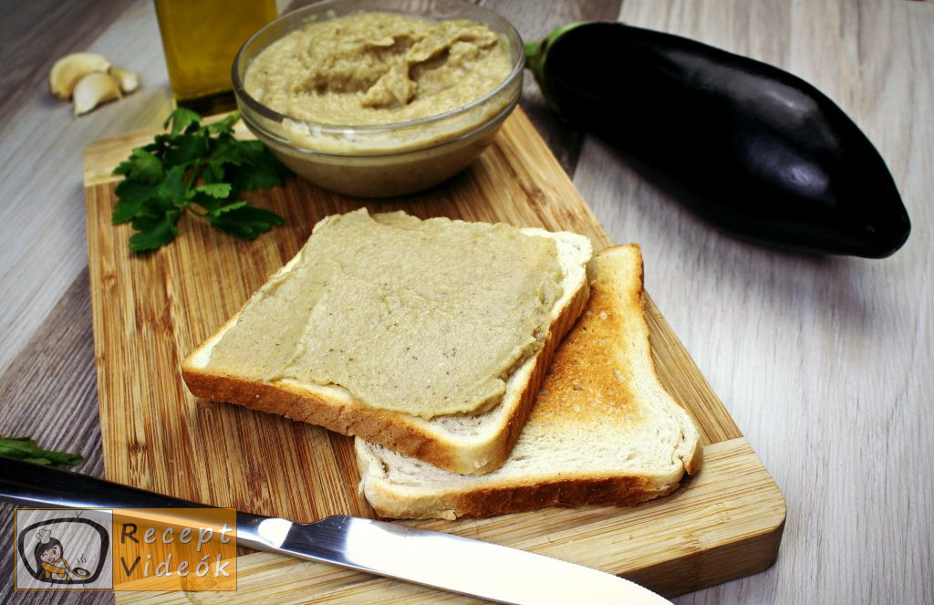 Padlizsánkrém recept, padlizsánkrém elkészítése - Recept Videók