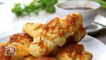 Sajtos croissant recept, sajtos croissant elkészítése - Recept Videók