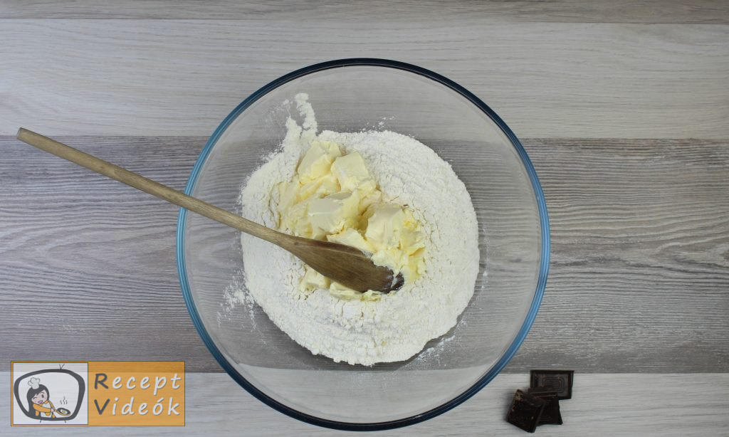 Vaníliás karika recept, vaníliás karika elkészítése 1. lépés