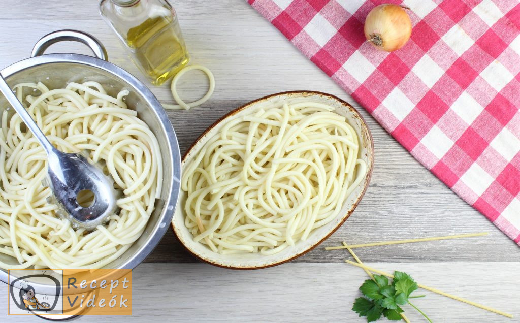 Paradicsomos makaróni recept elkészítése 8. lépés