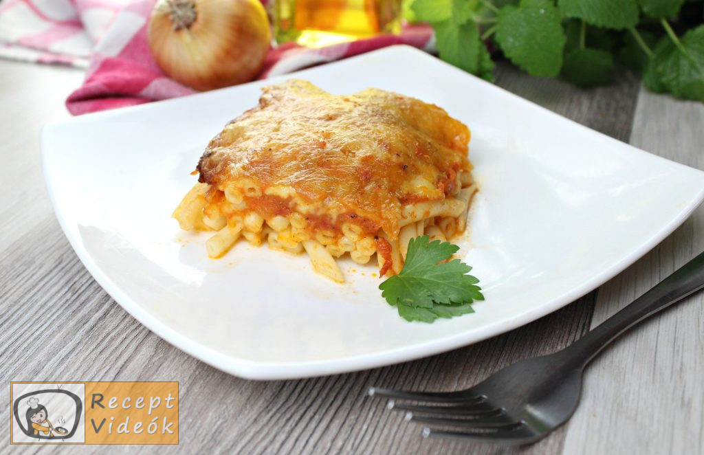 Paradicsomos makaróni recept elkészítése - Recept Videók