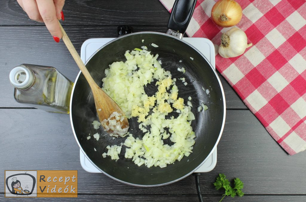 Lasagne recept, lasagne elkészítése 1. lépés