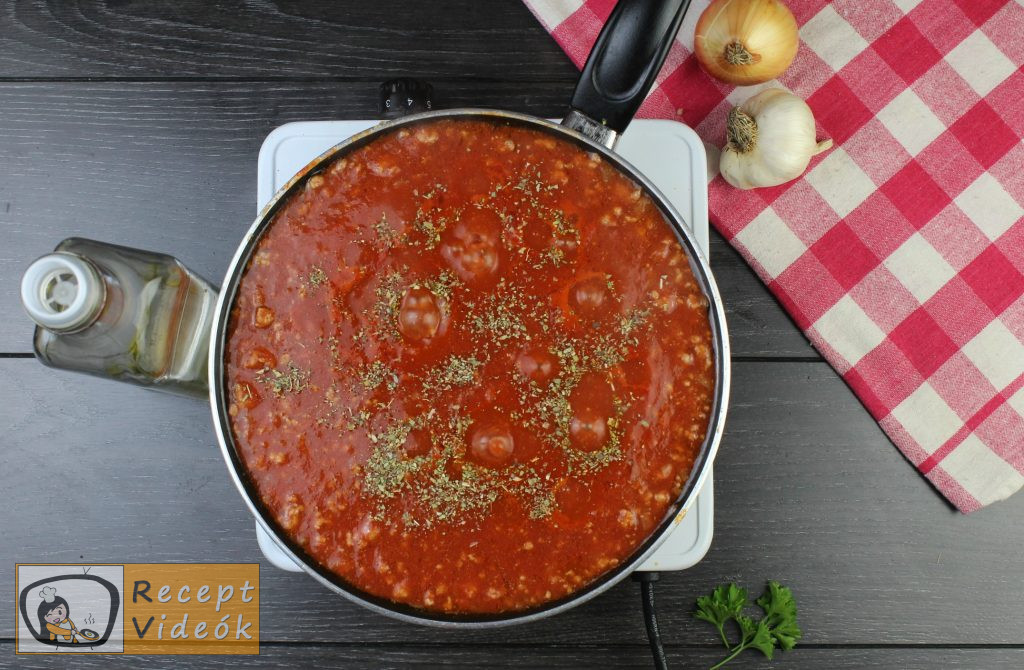 Lasagne recept, lasagne elkészítése 3. lépés