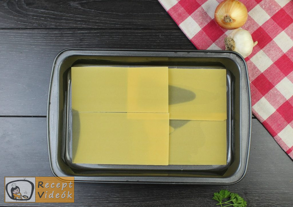 Lasagne recept, lasagne elkészítése 6. lépés