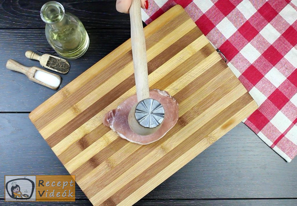 Holstein szelet recept, Holstein szelet elkészítése 1. lépés