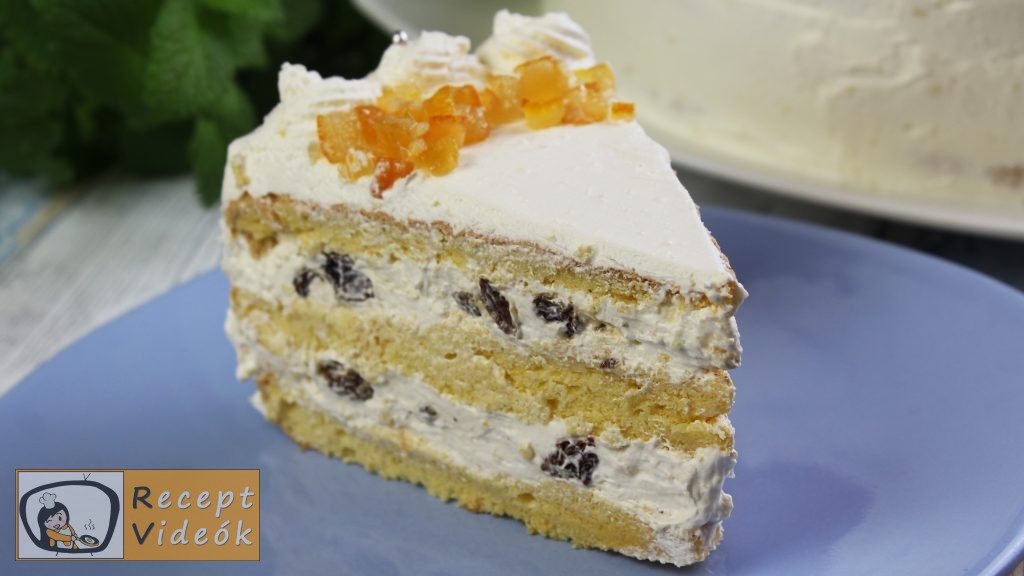 Oroszkrém torta recept, oroszkrém torta elkészítése - Recept Videók