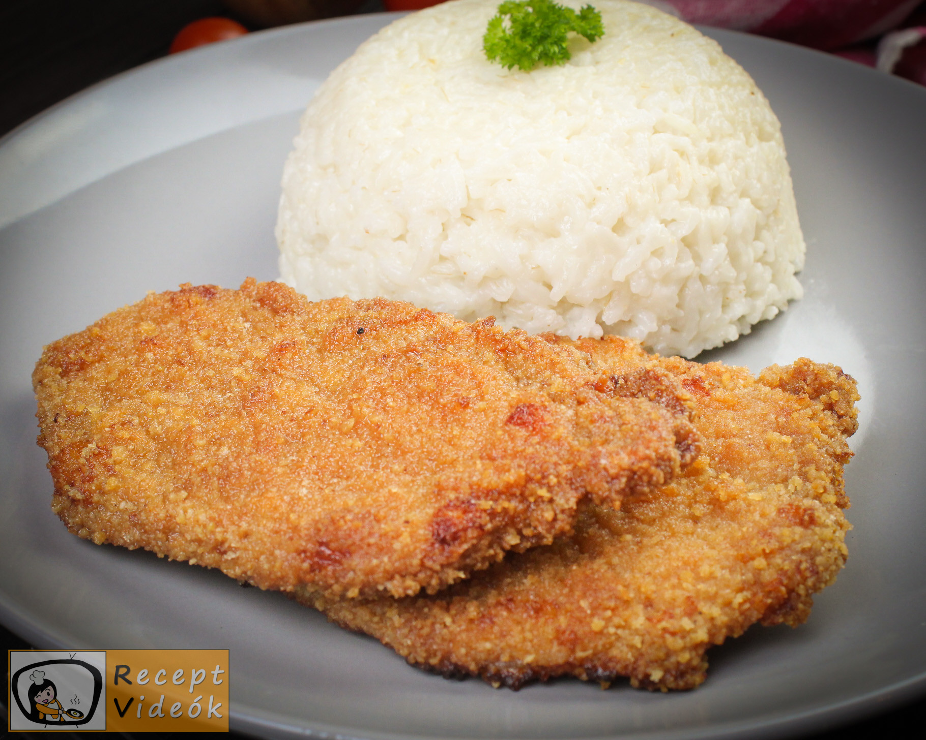 sütőben sült rántott hús recept elkészítése - Recept Videók sütőben sült rántott hús recept elkészítése - Recept Videók