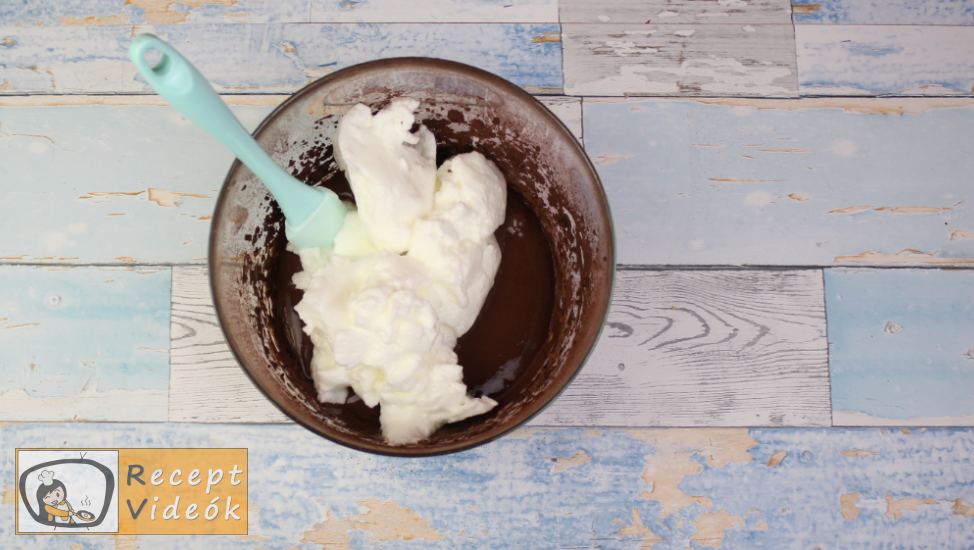 Csokoládétorta (csokitorta) recept elkészítése 3. lépés