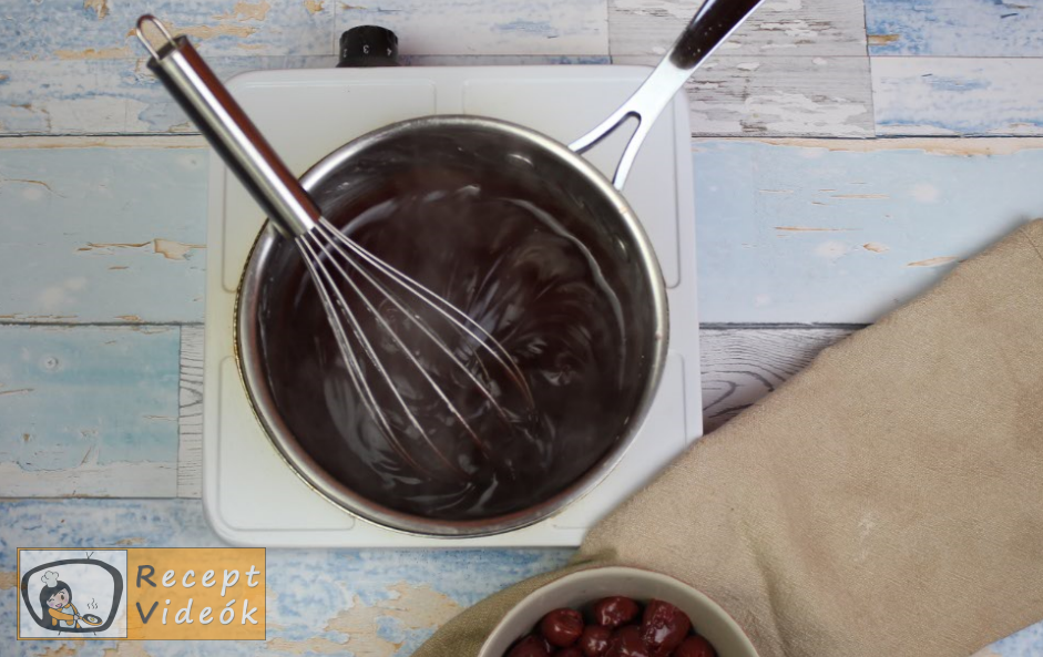 feketeerdő torta recept, feketeerdő torta elkészítése 8. lépés