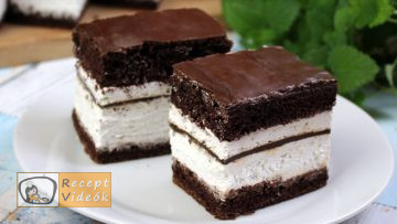 Kinder pingui szelet recept, kinder pingui szelet elkészítése - Recept Videók