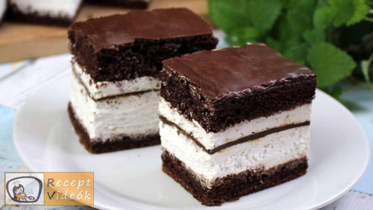 Kinder pingui szelet recept, kinder pingui szelet elkészítése - Recept Videók