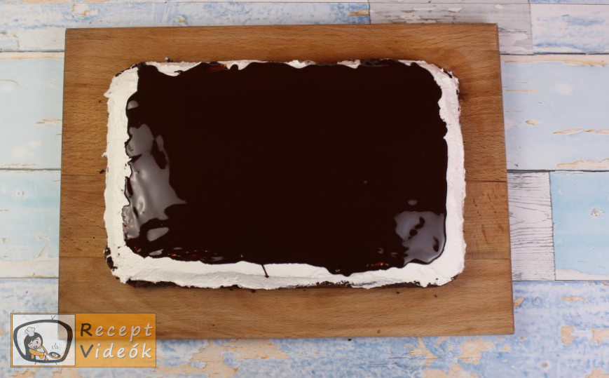 kinder pingui szelet recept, kinder pingui szelet elkészítése 14. lépés